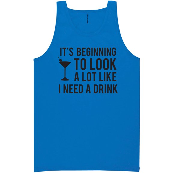 It's Beginning To Look A Lot Like Neon Tank Top