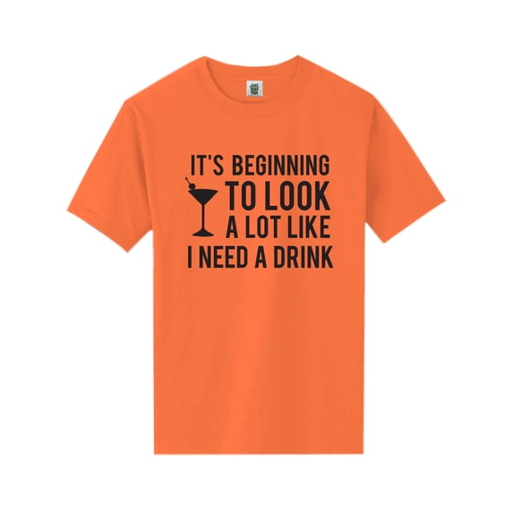 It's Beginning To Look A Lot Like Short Sleeve Neon T-Shirt