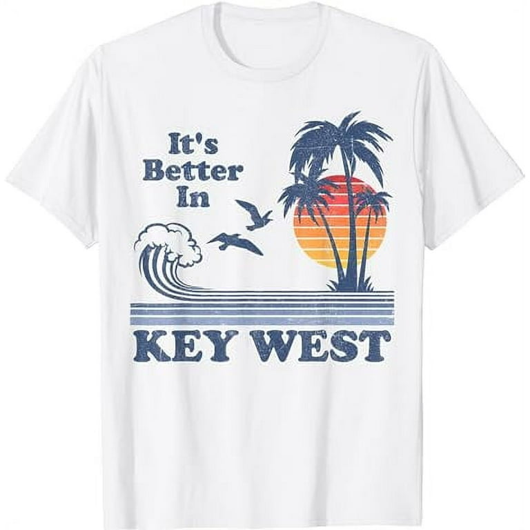 Vintage Key West Florida Beach T-Shirt Vintage Key West Florida Beach T-Shirt