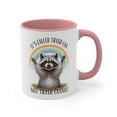 thumbnail image 1 of It's Called Trash Can Not Trash Cannot Funny Raccoon Accent Coffee Mug,11oz, 1 of 4