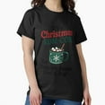 thumbnail image 1 of It's Christmas Rom-Com And Hot Chocolate Bomb Kind Of Day For Your Holiday Fun G25028 Unisex T-Shirt, Up to Size 5XL, 1 of 2