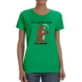 thumbnail image 1 of It's Coffee Time Bear Shaped T-Shirt Women -Image by Shutterstock, Female XX-Large, 1 of 4
