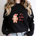 thumbnail image 1 of It's Cookie Time Funny Holiday Baking Graphic SW15082 Unisex Sweatshirt, Up to Size 5XL, 1 of 2