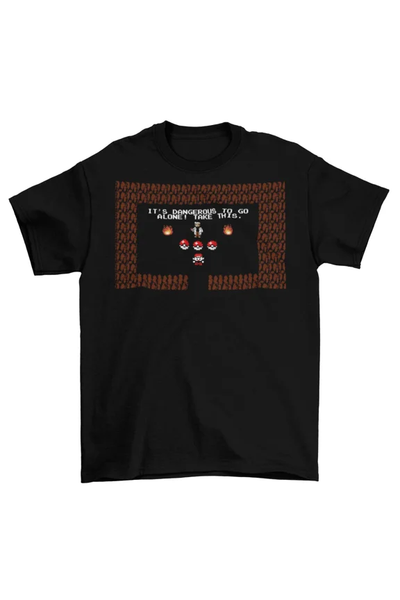 It's Dangerous To Go Alone T-Shirt Unisex Adult Funny Sizes Zelda New | eBay