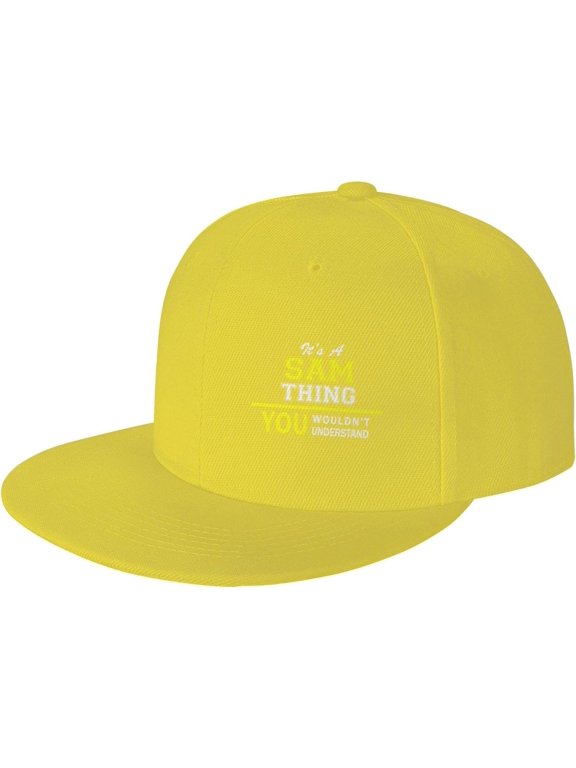 Hat Snapback Baseball Cap Funny Flat Brim Visor Hats for Men Women