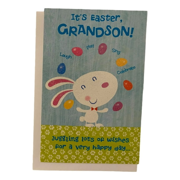 It's EASTER, GRANDSON
Laugh, Play, Sing, Celebrate
Juggling Lots of Wishes for a very happy day...