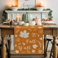 thumbnail image 1 of It‘s Fall Cotton Linen Table Runner, Washable Table Runners for Kitchen, Dining Room, Holiday, Home Party Table Decor, 13x36 Inches, 1 of 9