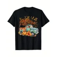 thumbnail image 1 of It’s Fall Y’all Pumpkin Truck Autumn Leaves Scenic Thanksgiving Unisex T-Shirt, for men & women, up to size 5XL, 1 of 2