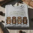 thumbnail image 1 of It's Fine I'm Fine embroidered hoodie, Funny Beaver Meme Crewneck, Cute Coffee Lover Sweater, Everything Is Fine Relatable Gift, 1 of 4