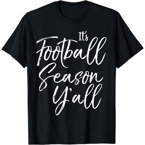 It's Football Season Y'all Shirt Southern Vintage Fall Tee