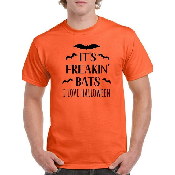 It's Freakin' Bats! Funny Quote. T-Shirt Men -Image by Shutterstock, Male 3X-Large
