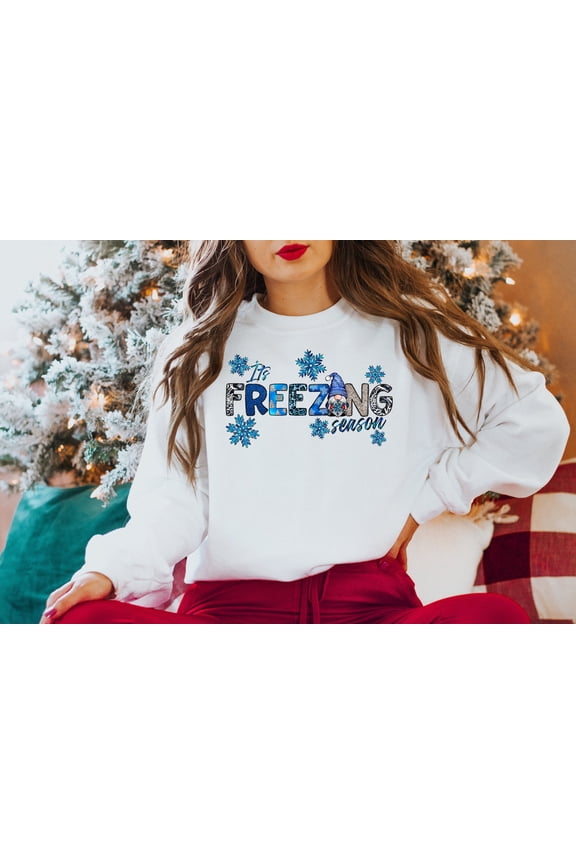 It's Freezing Season T-Shirt,Matching Family Christmas Shirts,Matching Christmas 2022 Shir