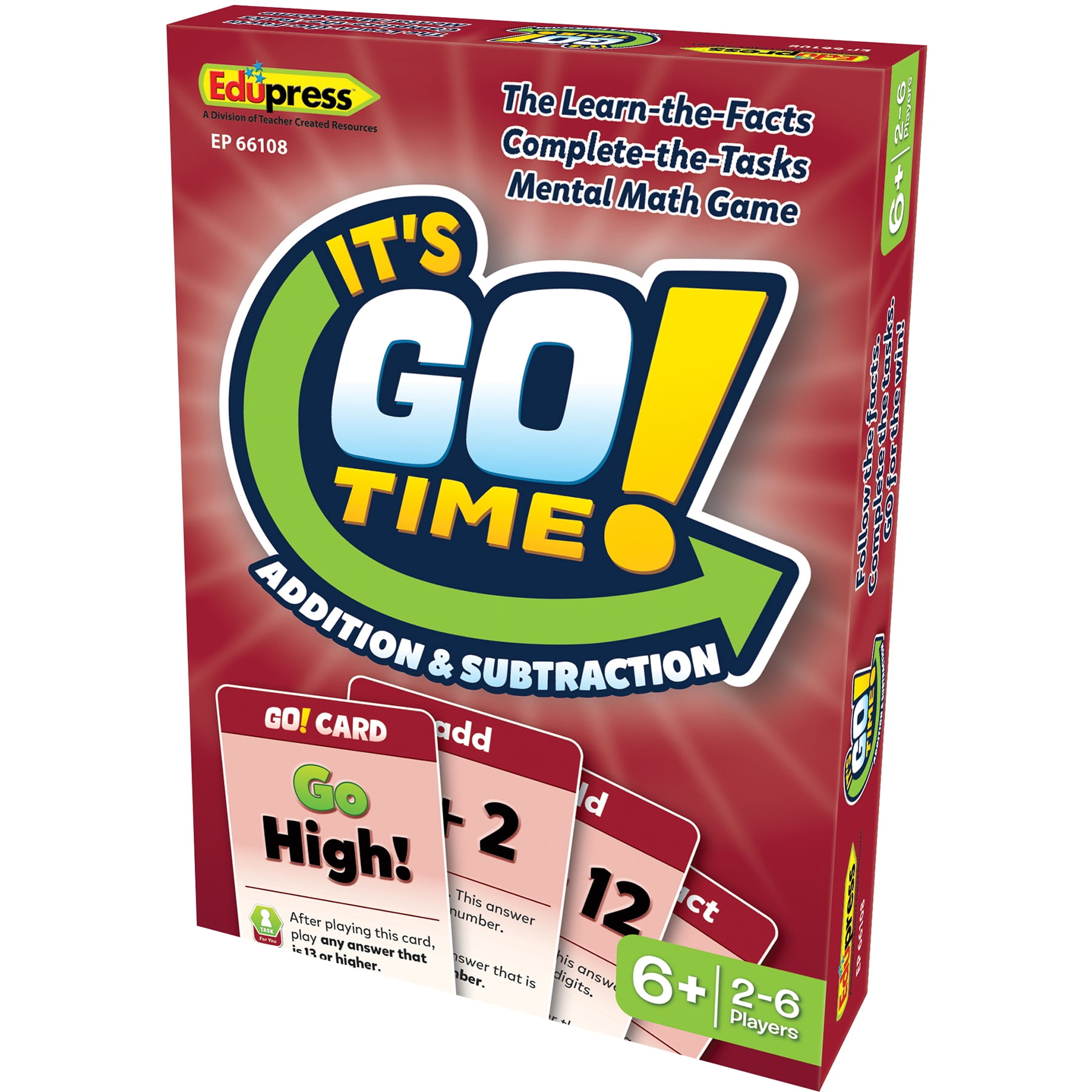 Teacher Created Resources It's GO Time!: Addition & Subtraction