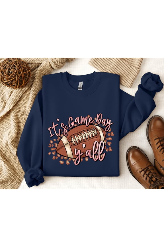 It's Game Day Y'all T-Shirt - Baseball Game Day - Gameday Crewneck - Game Day T-Shirt - Va