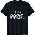 thumbnail image 1 of It's Game Time T-ShirtMen and women, Black T-shirt, size: Extra large, 1 of 4