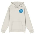 thumbnail image 1 of It's Happy Bunny Be Happy Don't Listen Long Sleeve Sand Adult Hooded Sweatshirt-XL, 1 of 7