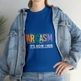 thumbnail image 1 of It's How I Hug Funny Sarcasm Vintage T-Shirt, 1 of 2