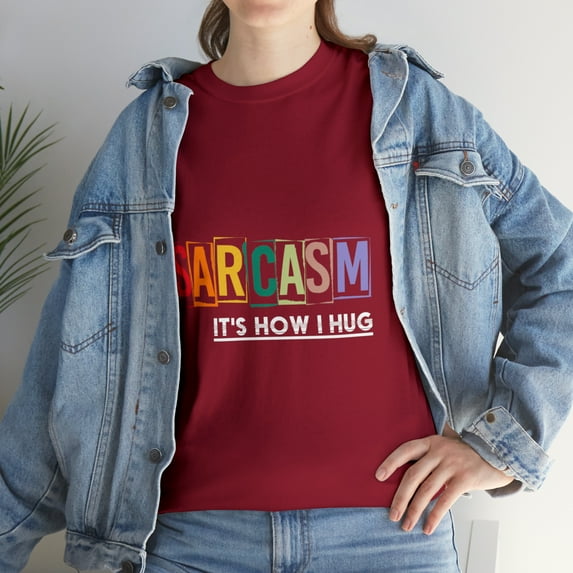 It's How I Hug Funny Sarcasm Vintage T-Shirt