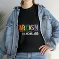 thumbnail image 1 of It's How I Hug Funny Sarcasm Vintage T-Shirt, 1 of 2