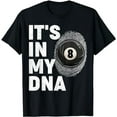 thumbnail image 1 of It's In My DNA 8 Pool Ball Billiards Player T-Shirt, 1 of 5