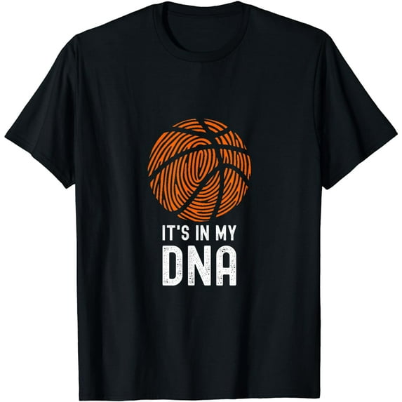 It's In My DNA Basketball Player Ball Game Funny Basketball T-Shirt