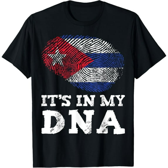 It's In My DNA Cuba Cuban Hispanic Heritage Month Proud T-Shirt