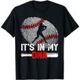 thumbnail image 1 of It's In My DNA Fingerprint Baseball Player T-Shirt, 1 of 5