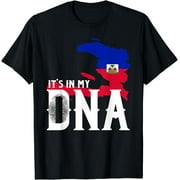 It's In My DNA Fingerprint | Prideful Haitian Gift T-Shirt