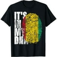 thumbnail image 1 of It's In My DNA Guinean African Gift Cool Guinea-Conakry Flag T-Shirt, 1 of 4