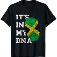 thumbnail image 1 of It's In My DNA Jamaica Genetic Jamaican Roots Jamaican Pride T-Shirt, 1 of 3