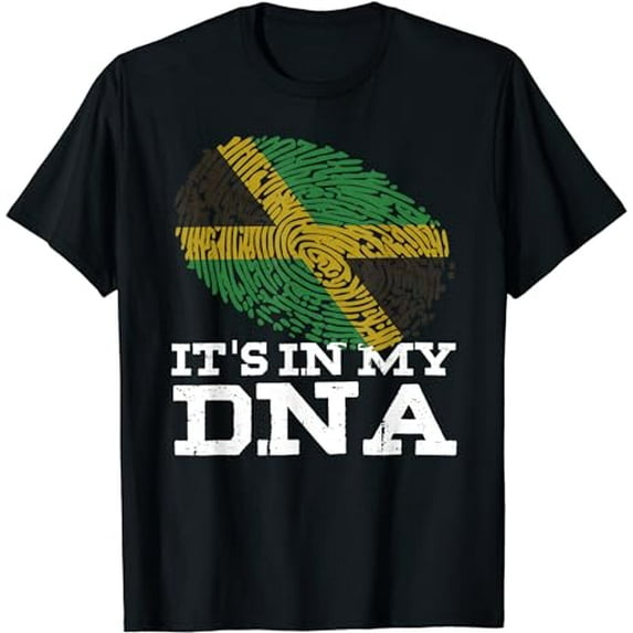 It's In My DNA Jamaican Shirt Pride Jamaica Flag Lover Gifts