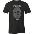 thumbnail image 1 of It's In My DNA T-Shirt | Cool Motorcycle Black Tee Gift, 1 of 5