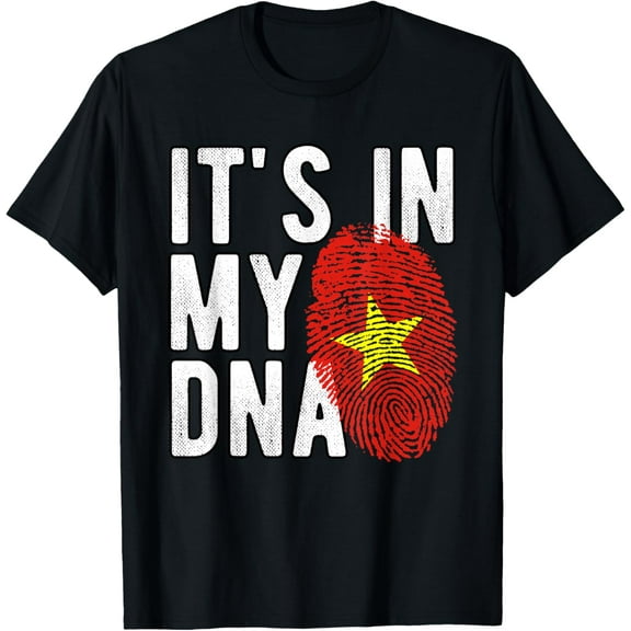 It's In My DNA Vietnam Flag Shirt Proud Vietnamese T-Shirt