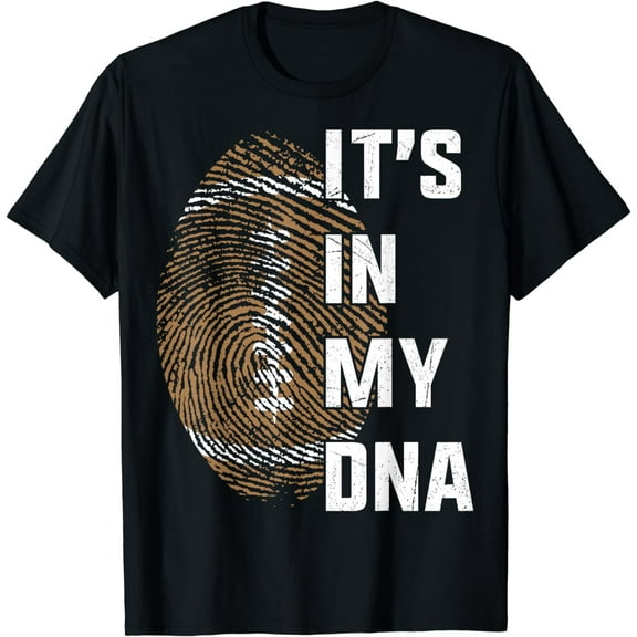 It's In My DNA Vintage American Football Supporter Funny T-Shirt