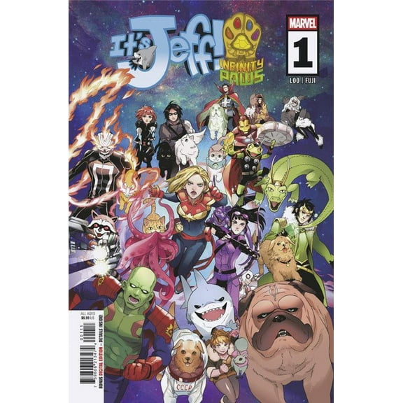 It's Jeff: Infinity Paws #1 VF ; Marvel Comic Book
