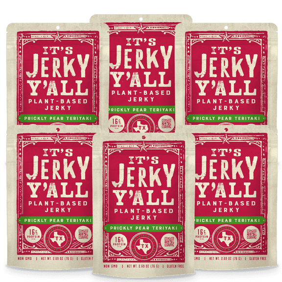 Prickly Pear Teriyaki The Smarter Jerky (6 Pack)