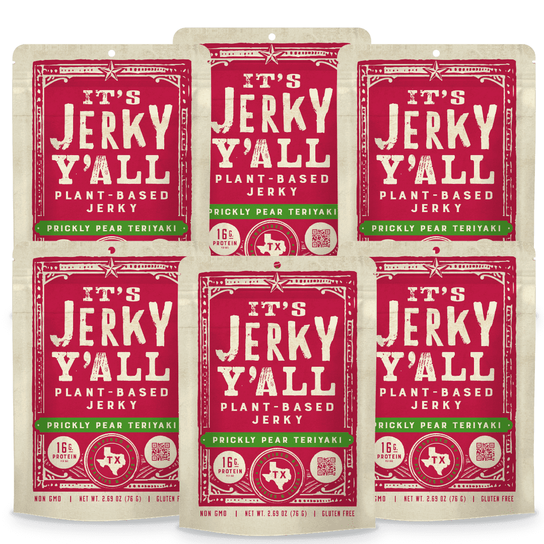 Prickly Pear Teriyaki – The Smarter Jerky (6 Pack)