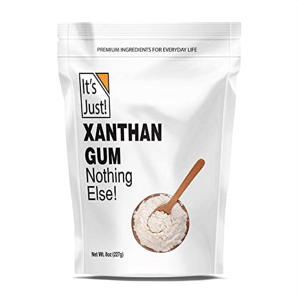 It's Just Xanthan Gum, 8oz, Keto Baking, NonGMO, Thickener for