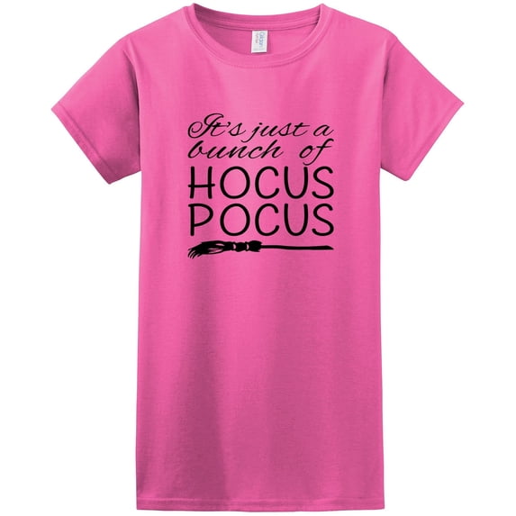 It's Just a Bunch of Hocus Pocus Halloween Women Shirts