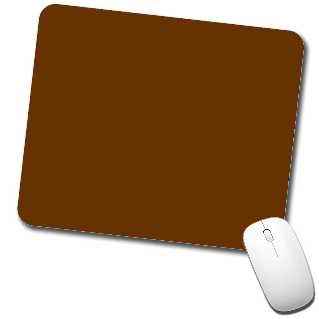 It's Just a Solid Dark Brown Color Mouse Pad Low Profile Gaming Mat ...