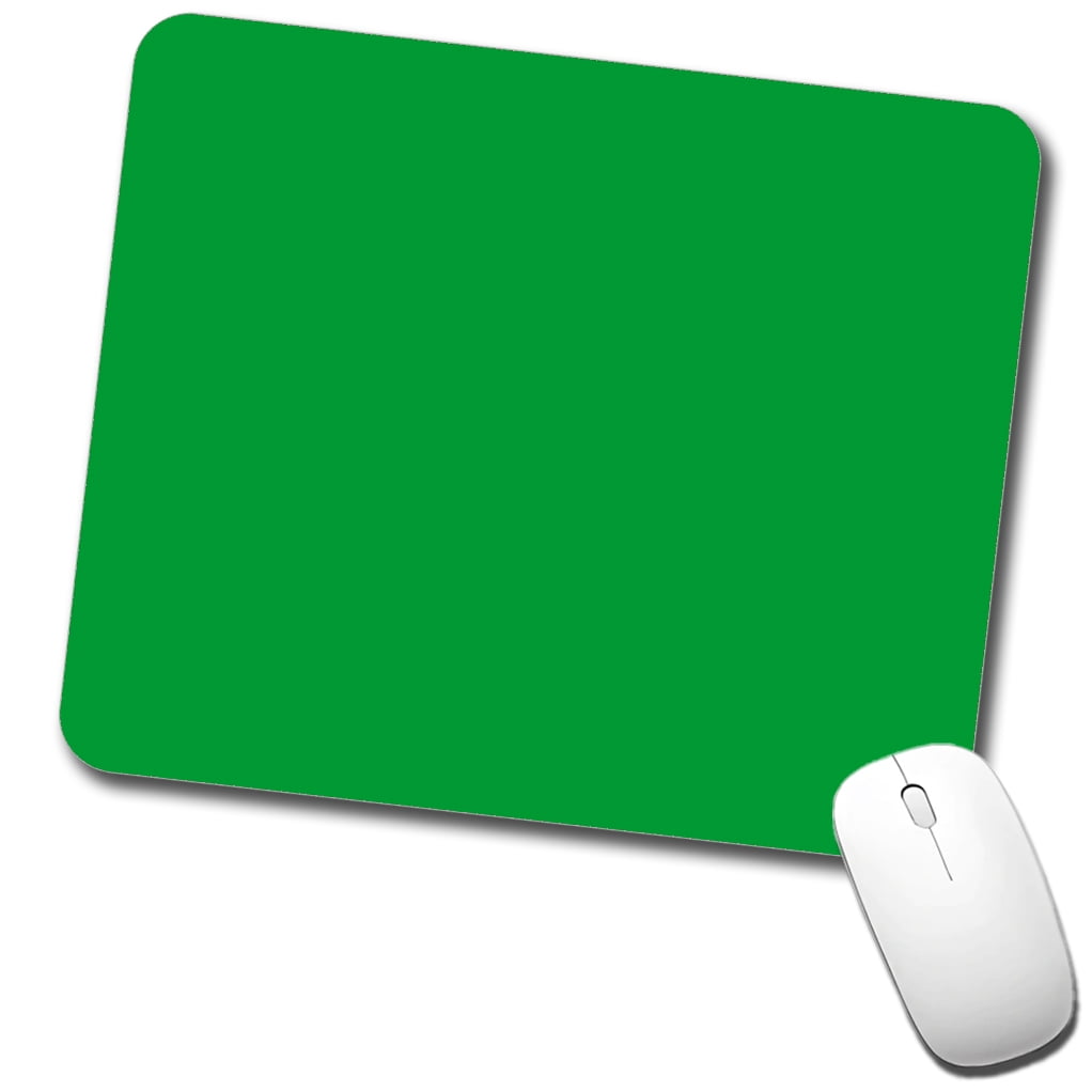 It's Just a Solid Green Color Mouse Pad Low Profile Gaming Mat ...