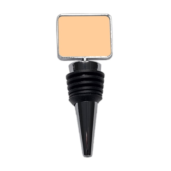 It's Just a Solid Tan Color Wine Bottle Stopper Cap Plug