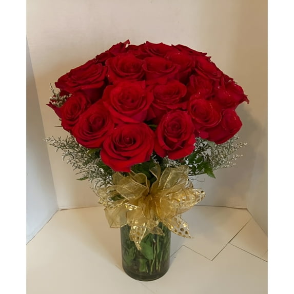 It's Just for You Flower Delivery - 30 Compact Roses - White