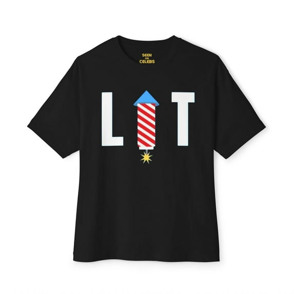 It's Lit, I'm Lit Fireworks T-Shirt l July 4th Independence Day Funny Viral Tee | 4 Colors