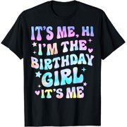 It's Me Hi I'm Birthday Girl It's Me Groovy For Girls Women T-Shirt