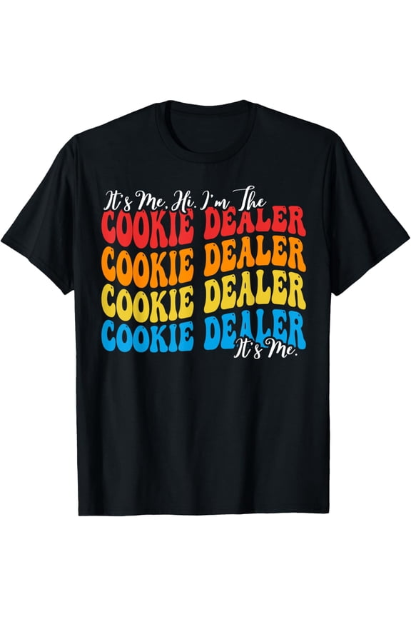 It's Me Hi I'm The Cookie Dealer Its Me Scout Troop Scouting T-Shirt