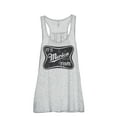 thumbnail image 1 of It's Merica Time Women's Fashion Sleeveless Flowy Racerback Tank Top Sport Grey 2X-Large, 1 of 5