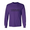 thumbnail image 1 of It's Monday Again (Dramatic Pause) Adult Long Sleeve T-shirt, 1 of 3