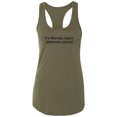 thumbnail image 1 of It's Monday Again (Dramatic Pause) Racerback Tank, 1 of 3