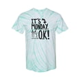 thumbnail image 1 of It's Monday, But It's Ok Tie-Dye Cyclone Men -Smartprints Designs, Male Large, 1 of 2